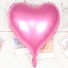 Balónik v tvare srdca J766 ružová