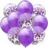 Balony urodzinowe z konfetti 10 szt 10