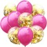 Balony urodzinowe z konfetti 10 szt 16