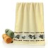 Bambusový uterák Kvalitný bambusový uterák Vysoko absorpčný uterák z bambusového vlákna 35 x 75 cm žltá