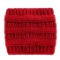 Bandă de iarnă tricotată pentru femei roșu