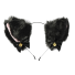 Bandita cu urechi de pisica negru