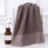 Bardzo chłonny ręcznik bawełniany Ręcznik bawełniany Wysokiej jakości ręcznik bawełniany 35 x 75 cm brązowy