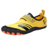 Barefoot topánky na suchý zips žltá