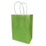 Barevná dárková taška 10 ks zelená