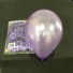 Barevné balónky 50 ks světle fialová