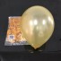 Barevné balónky 50 ks zlatá