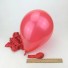 Barevné dekorační balonky - 10 kusů červená