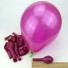Barevné dekorační balonky - 10 kusů tmavě růžová