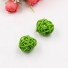 Barevné dekorační míčky - DIY - 10 kusů zelená