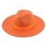 Barevný klobouk oranžová