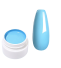 Barevný UV gel na nehty světle modrá