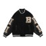 Baseballjacke P1357 schwarz