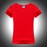 Basic koszulka damska A986 czerwony