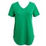 Basic koszulka damska zielony