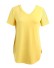 Basic koszulka damska żółty