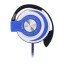 Basová sluchátka 3.5mm jack A2679 modrá