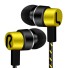 Basszus fülhallgató K1752 sárga