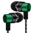 Basszus fülhallgató K1752 zöld