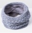Batic pentru gat din lana pentru copii J3288 gri