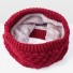 Batic pentru gat din lana pentru copii J3288 roșu închis