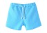 Baumwollshorts für Mädchen J2487 hellblau