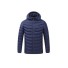 Beheizte Herren-Winterjacke 11 Zone T1163 dunkelblau