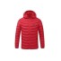 Beheizte Herren-Winterjacke 11 Zone T1163 rot