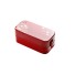 Bento box na jedlo dvojposchodový C16 červená