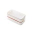 Bento box na jídlo dvoupatrový C16 bílá