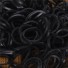 Benzi de cauciuc de tricotat 300 buc negru