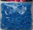 Benzi de cauciuc de tricotat 600 buc albastru