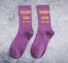 Bequeme Damensocken lila