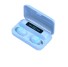 Bezdrátová bluetooth sluchátka K1804 světle modrá