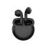 Bezdrátová bluetooth sluchátka s mikrofonem Hands-free Bezdrátová sluchátka s nabíjecím pouzdrem Sportovní sluchátka černá