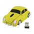 Bezdrátová myš Auto 1000 DPI žlutá