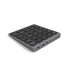 Bezdrátová numerická klávesnice K354 tmavě šedá