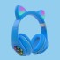 Bezdrôtové bluetooth slúchadlá s ušami K1679 modrá