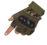 Bezprsté vojenské rukavice Taktické outdoorové rukavice bez prstů Armádní bezprsté rukavice armádní zelená