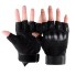 Bezprsté vojenské rukavice Taktické outdoorové rukavice bez prstů Armádní bezprsté rukavice černá
