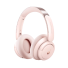 Bezprzewodowe słuchawki Bluetooth z mikrofonem i funkcją redukcji szumów Słuchawki nagłowne Szybkie parowanie różowy