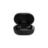 Bezprzewodowe słuchawki Bluetooth z mikrofonem Zestaw głośnomówiący Bezprzewodowe słuchawki douszne z etui ładującym Wodoodporne słuchawki z gumowymi końcówkami czarny