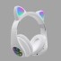 Bezprzewodowe słuchawki bluetooth z uszami K1679 biały