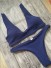 Bikini damskie P1079 ciemnoniebieski