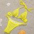 Bikini damskie P1249 żółty