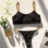 Bikini damskie P307 czarny