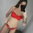 Bikini damskie P381 czerwony