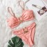 Bikini damskie P460 morela