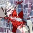 Bikini damskie P537 czerwony