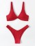 Bikini damskie P553 czerwony